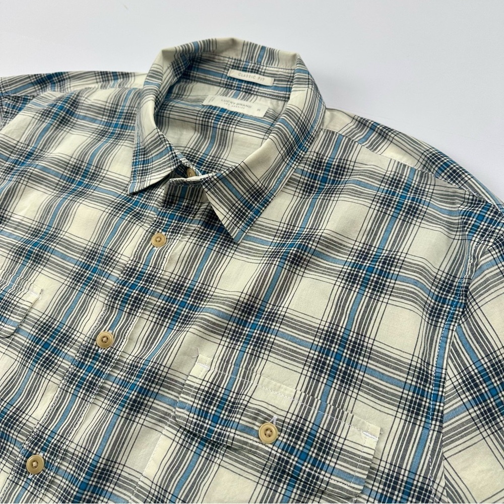 Men’s Lucky Brand Short Sleeve Shirt Size XL​​​